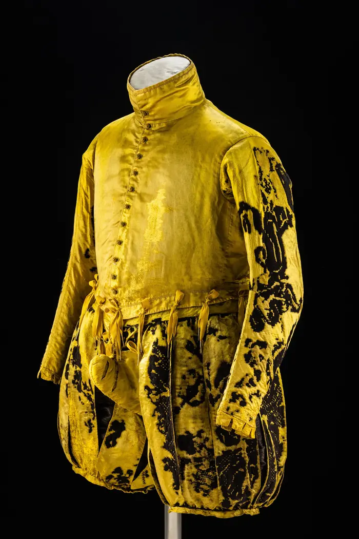 Prunkkleid des Kurfürsten August von Sachsen, Wams und Hose, zwischen 1567 und 1575