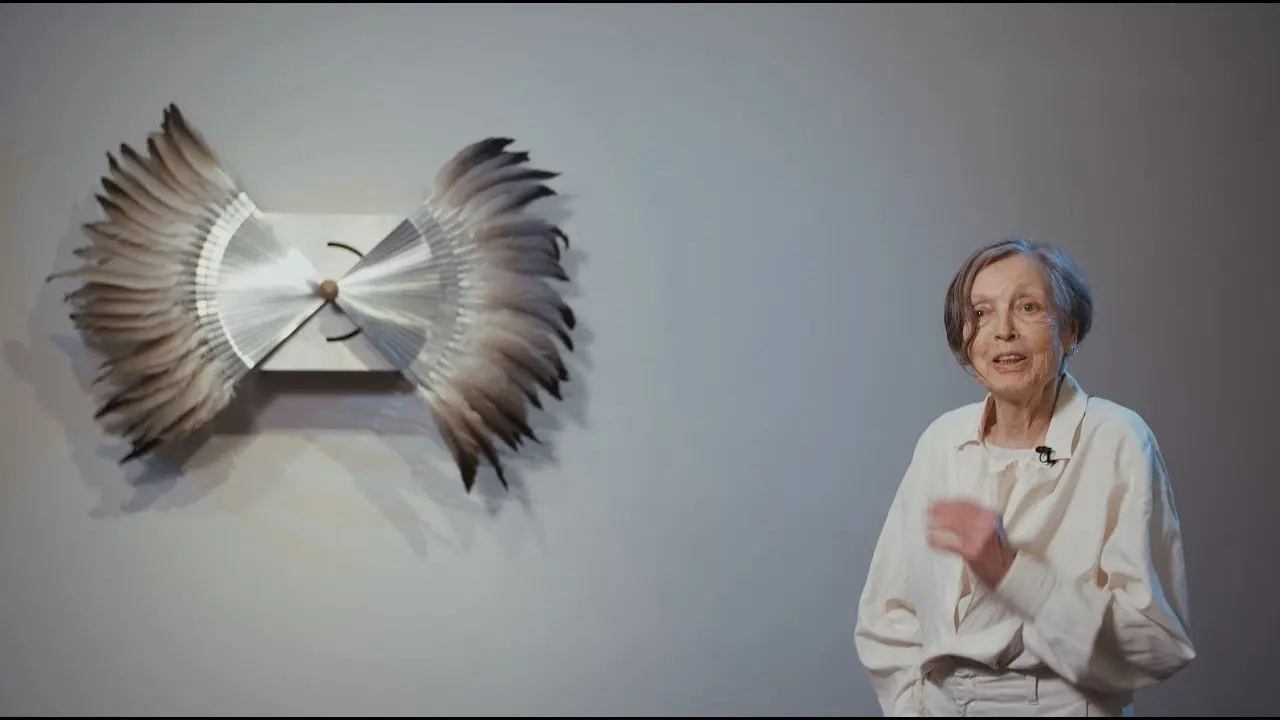 Werke aus der Schenkung Sammlung Hoffmann (6): Rebecca Horn, Silver Crane