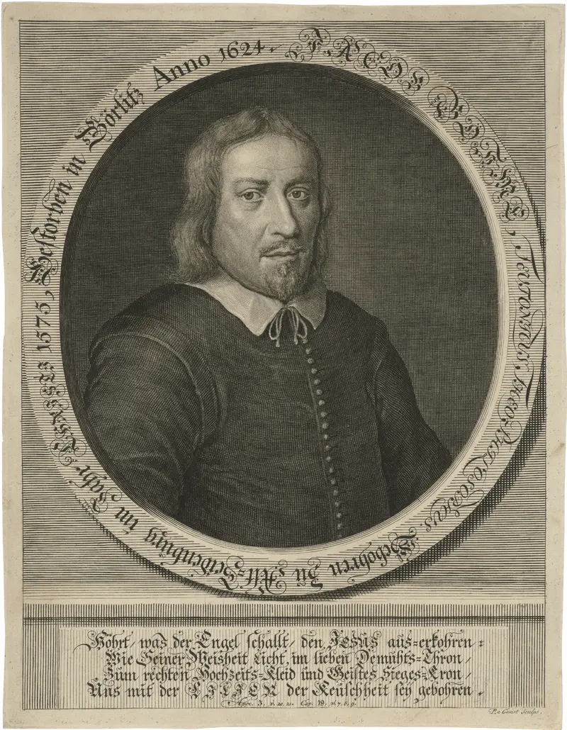 Pieter van Gunst, Portrait of Jacob Böhme