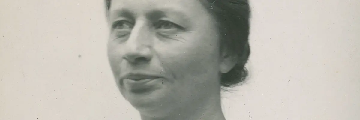 Diese historische Aufnahme zeigt Erna von Watzdorf.