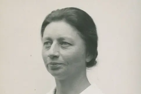 Diese historische Aufnahme zeigt Erna von Watzdorf.