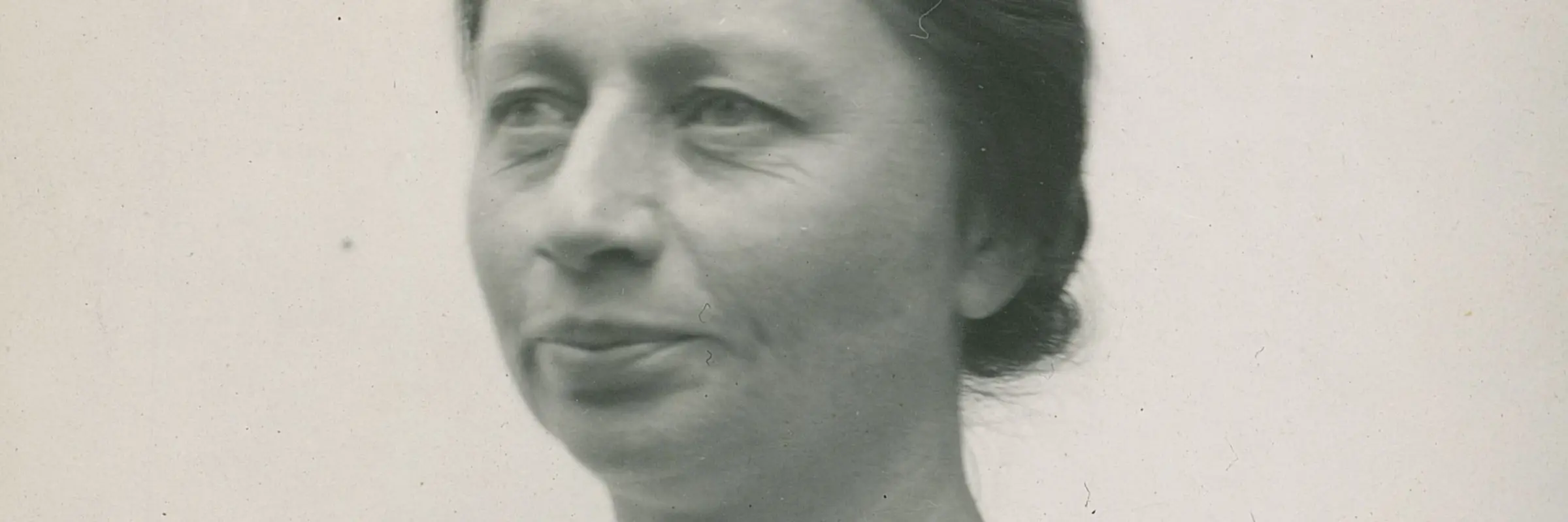 Diese historische Aufnahme zeigt Erna von Watzdorf.