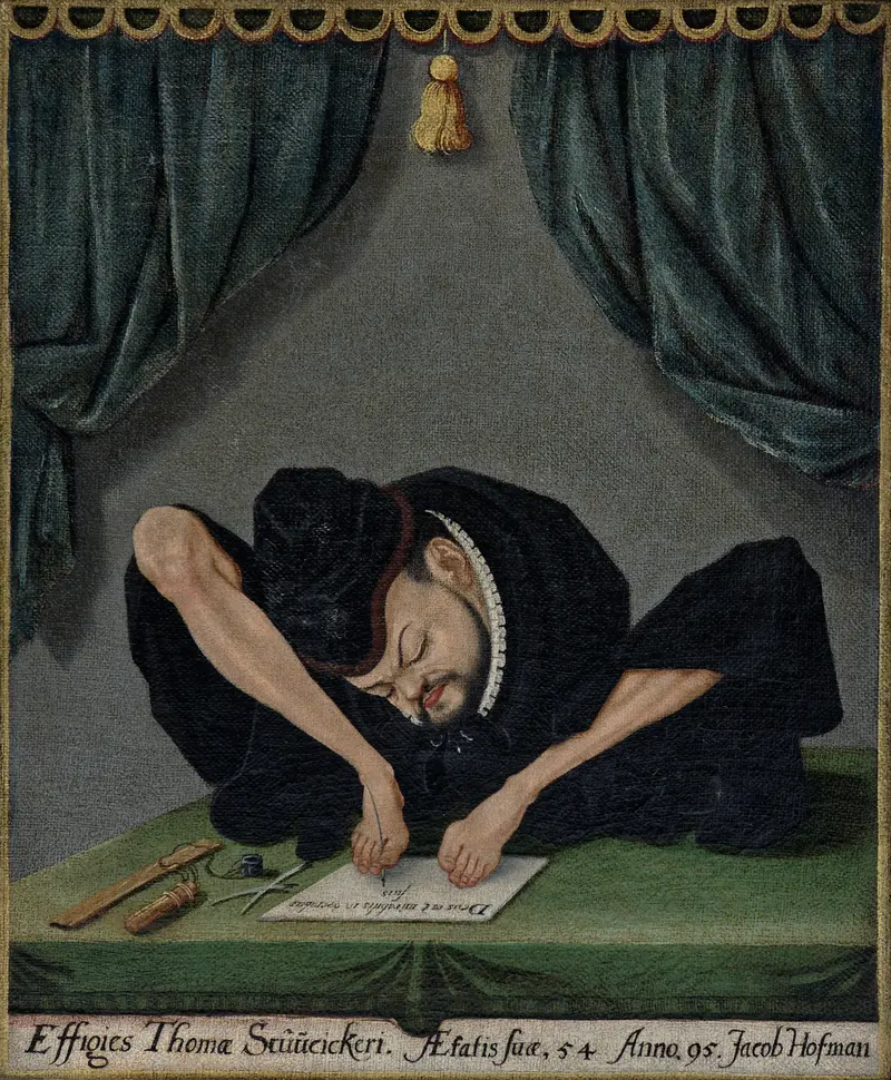 Jakob Hoffmann, Bildnis des Thomas Schweicker, 1595