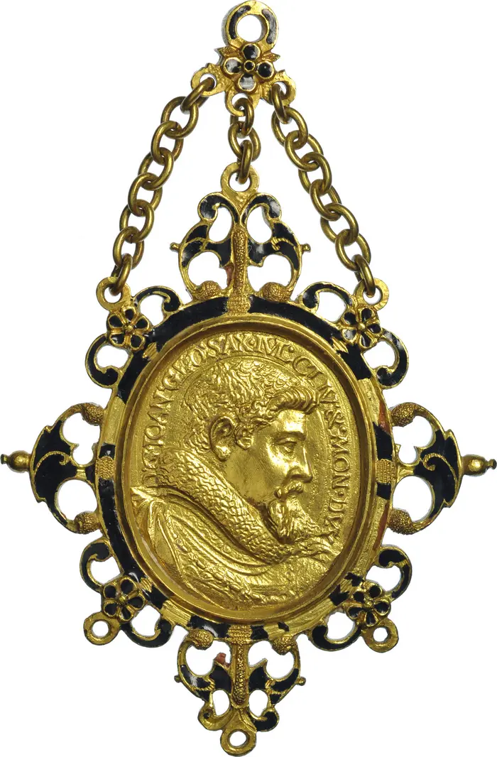 Eine kostbare Bildnismedaille Johann Georgs I. von Sachsen