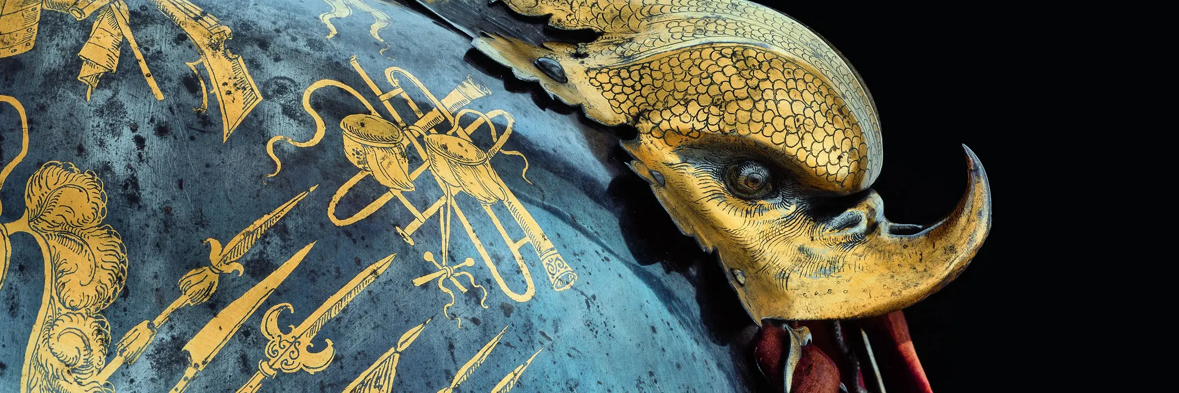Detail Prunkharnisch, Hieronymus Ringler oder Hans Roth, Augsburg 1622